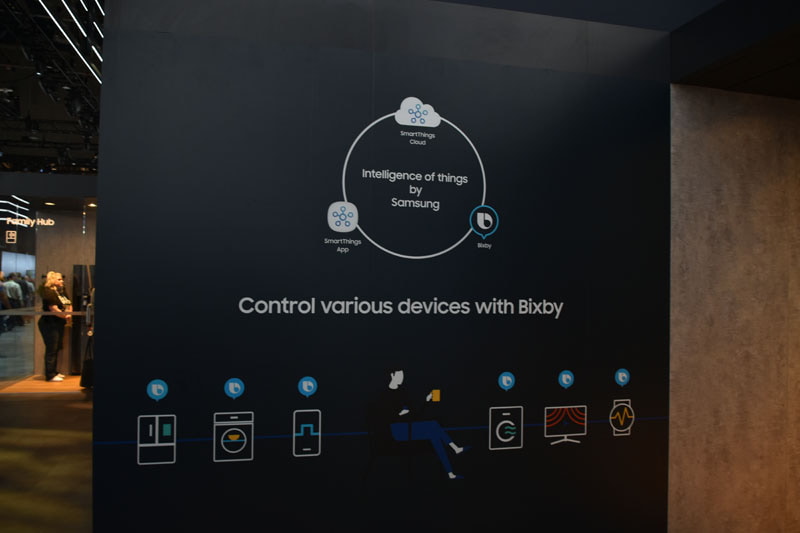 「SmartThings」プラットフォームのフロントエンドがBixby、バックエンドが「SmartThing Cloud」