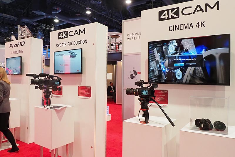 業務用の4K CAMなどの製品も