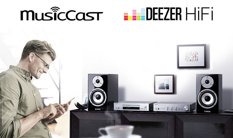ヤマハのMusicCastとDeezer HiFiが連携