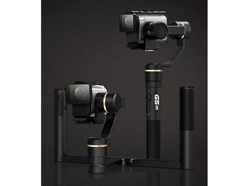 G5GS(右奥)。手前は別売オプションのデュアルハンドルを付けたところ