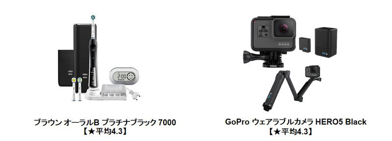 シャープの60型液晶テレビや、GoPro「HERO5 Black」もセール対象に