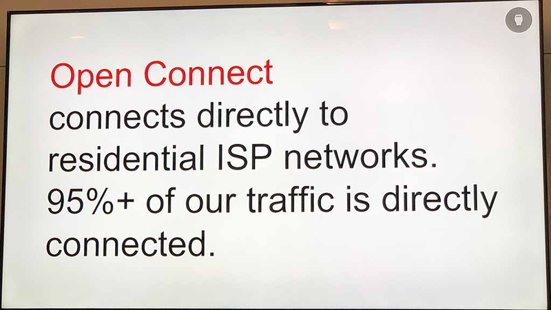 NetflixのCDNであるOpenConnectまででアクセスが終わる率は「95%以上」に。利用効率は昨年よりさらに5％向上した