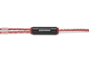 Shure SE215 SEに合わせたZEPHONEの青い4.4mmバランスケーブル