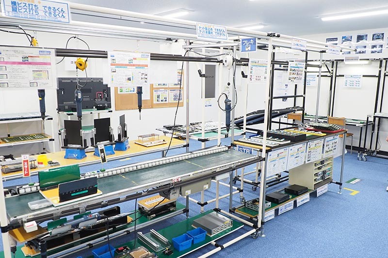 様々な技能の訓練コーナー