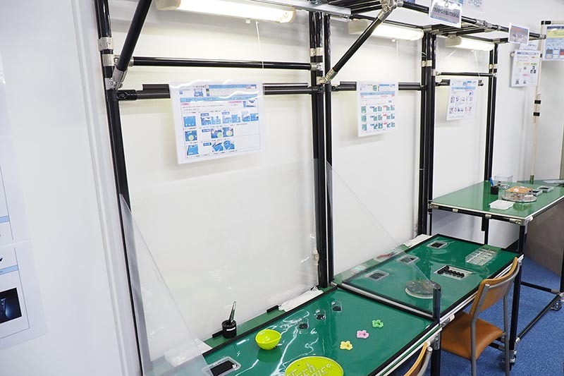 テクニクス専用の訓練コーナー