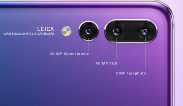 Huawei、「スマホ最高の総画素数」ライカトリプルカメラ搭載「P20 Pro