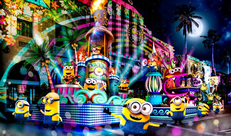 「ミニオンズ」のパレードイメージ<br>TM & (C) Universal Studios.　All rights reserved.