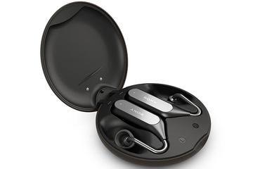 周りの音も聞けるソニー左右分離イヤフォン「Xperia Ear Duo」。声で