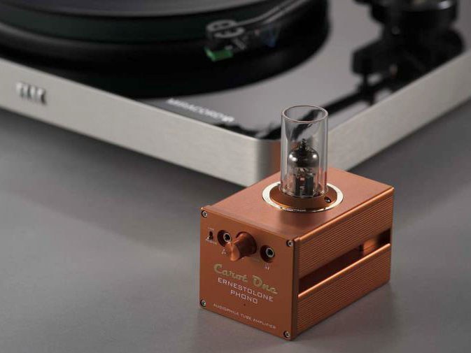 MM用のフォノアンプも内蔵