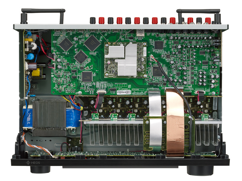 「AVR-X1500H」の内部