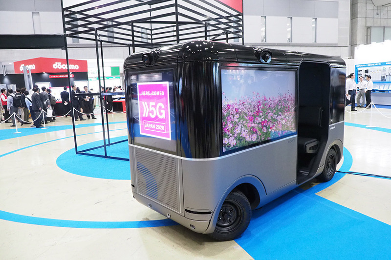 会場内には、4Kカメラやディスプレイを備えたソニーのコンセプトカート「SC-1」も登場