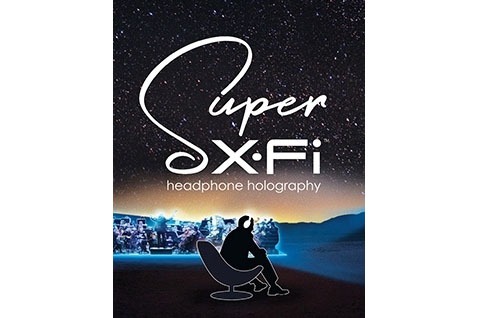 Super X-Fiヘッドホンホログラフィ
