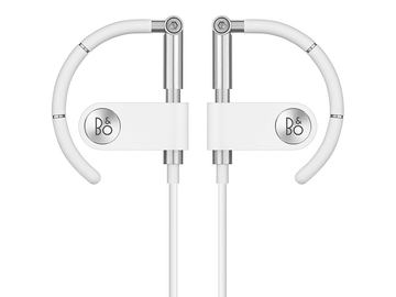 B&O PLAYの白いフレキシブルBTイヤフォン「EARSET White」。14日発売