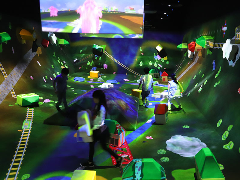 子ども向けのアトラクションもある