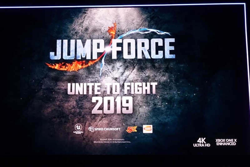 バンダイナムコが、少年ジャンプの人気キャラクターが登場するアクションゲーム「JUMP FORCE」を発表。ルフィ・孫悟空・ナルトなどの他、「デスノート」のリュークも登場