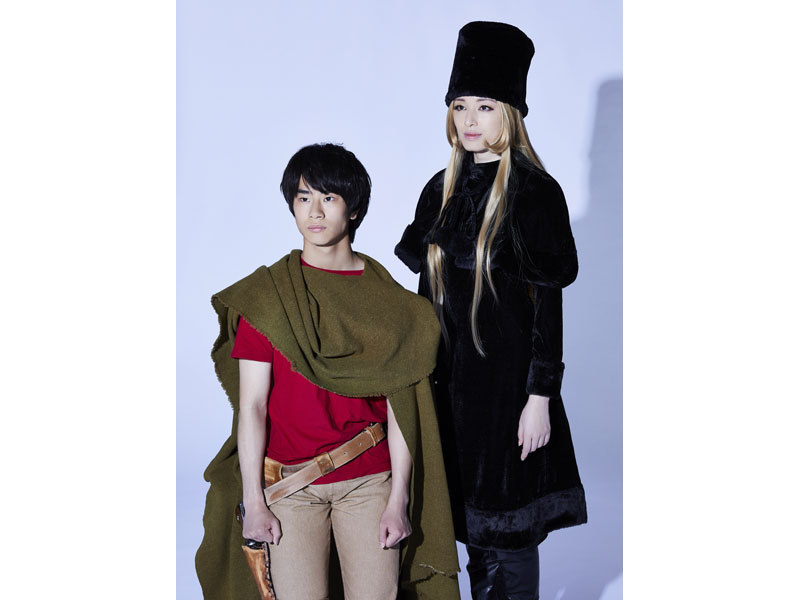 メーテル役は栗山千明、星野鉄郎役は前田旺志郎<br>(C)松本零士・東映アニメーション/スカパー！