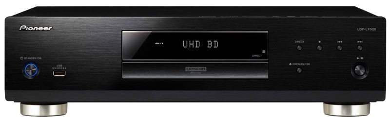 参考出品されるUltra HD Blu-rayに対応したユニバーサルディスクプレーヤー「UDP-LX500」