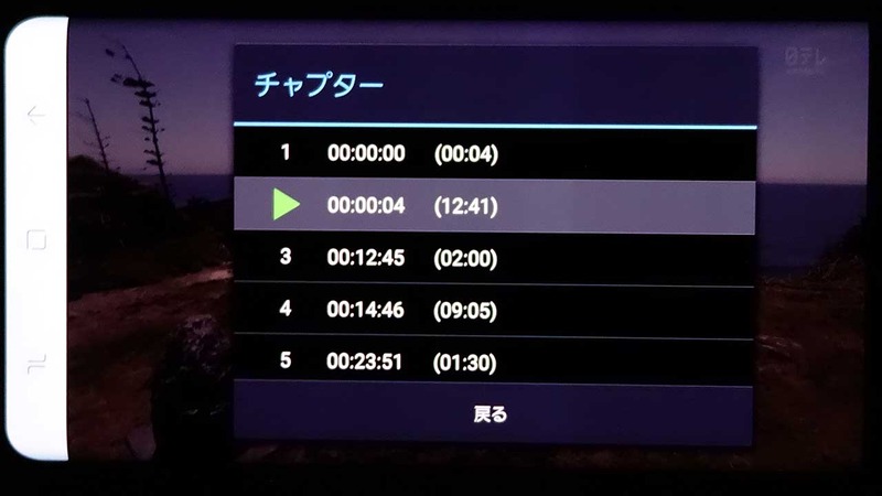 チャプターの参照は左上のメニューから
