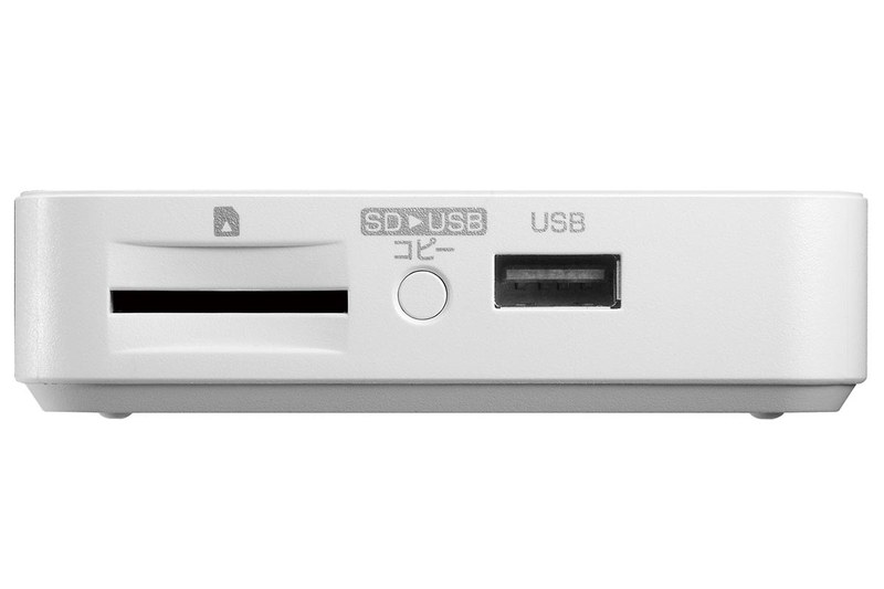 SDカードからUSB HDDなどへのダイレクトコピーに対応
