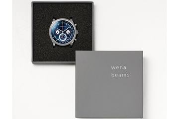 ソニー、beams特別仕様のwena wristクロノグラフ ソーラーヘッド - AV