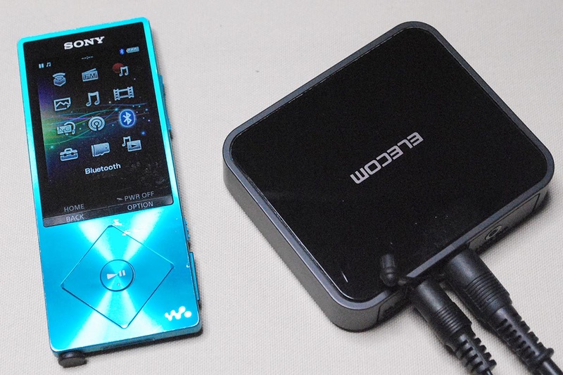 ウォークマンのNW-A16からBluetoothで伝送してテスト