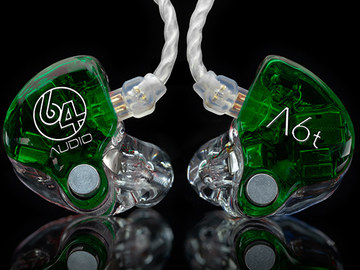 64 Audio、tiaドライバ採用のカスタムイヤフォン「A4t」と「A6t