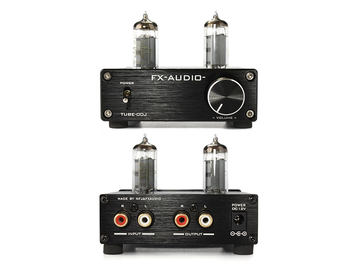 FX-AUDIO-、2,980円の真空管ハイブリッドプリアンプ「TUBE-00J