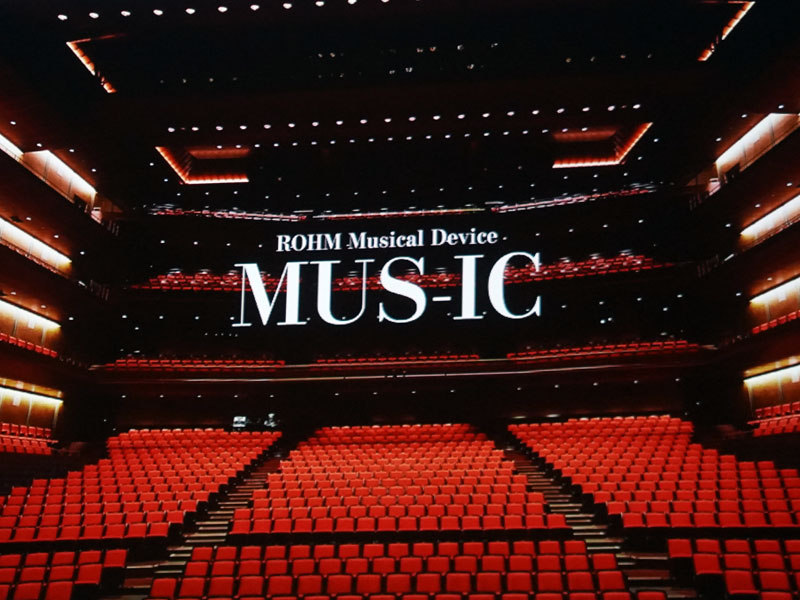 ROHM Musical Device“MUS-ICのロゴ