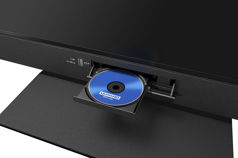 BDドライブ部。4K Ultra HD Blu-ray再生にも対応する