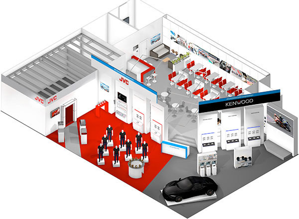 「IFA2018」のJVCケンウッドブース