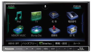 Panasonic CN-RX05WD Blu-rayカーナビ 2026年度版 ブルーレイカーナビ強化。ストラーダに逆走防止やゾーン30スピード超過