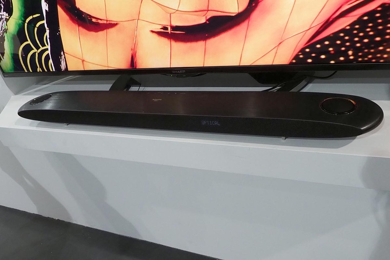 天井に反射させる