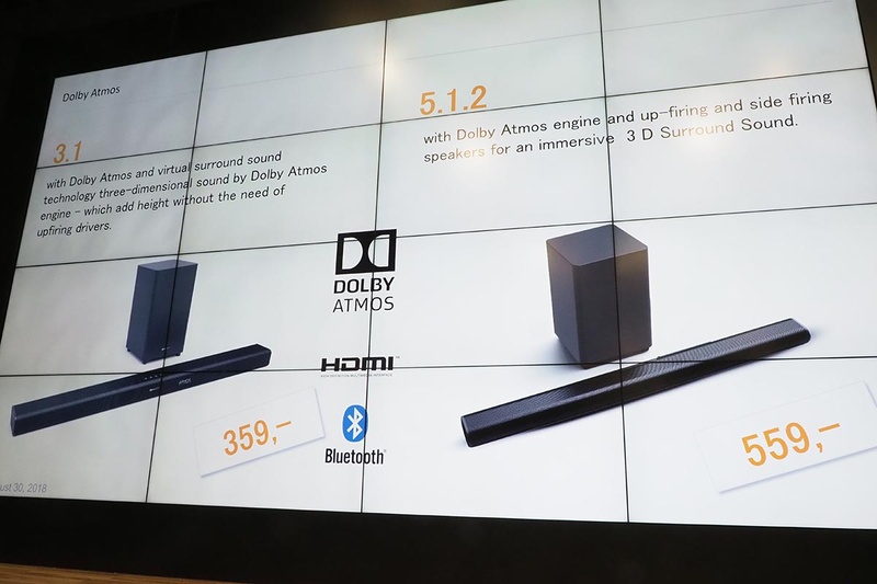 Dolby Atmosサウンドバーの普及価格モデルを発売