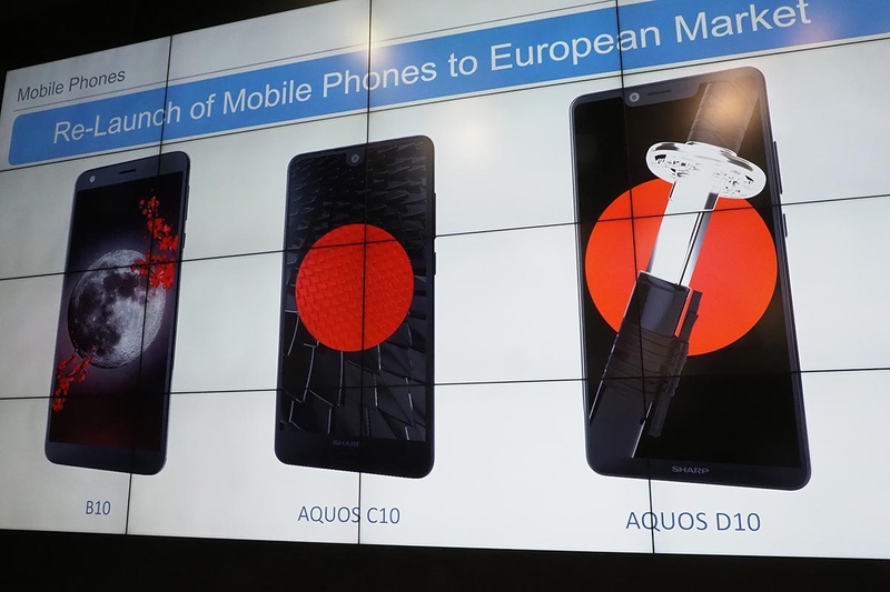 スマートフォンのラインナップ