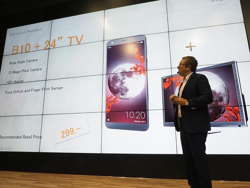 B10は、テレビとセットで驚きの299ユーロ