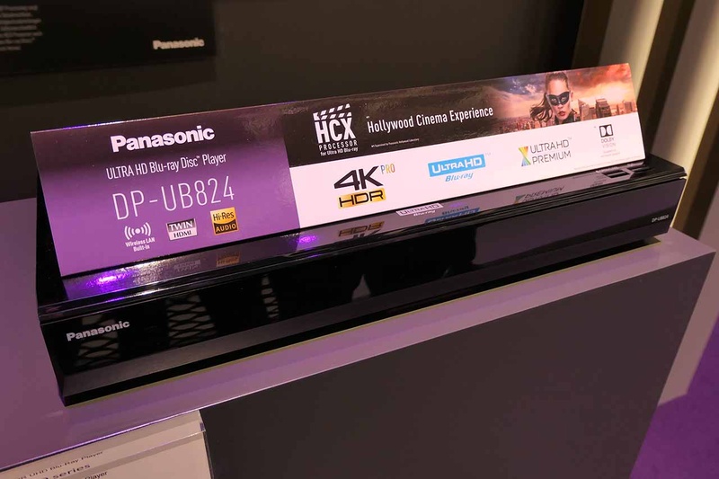 HDR10+対応のUltra HD Blu-rayプレーヤー「DP-UB824」