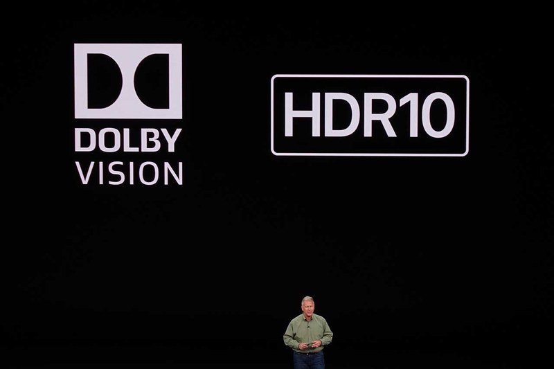 iPhone X同様、HDR10とDolby Visionに対応