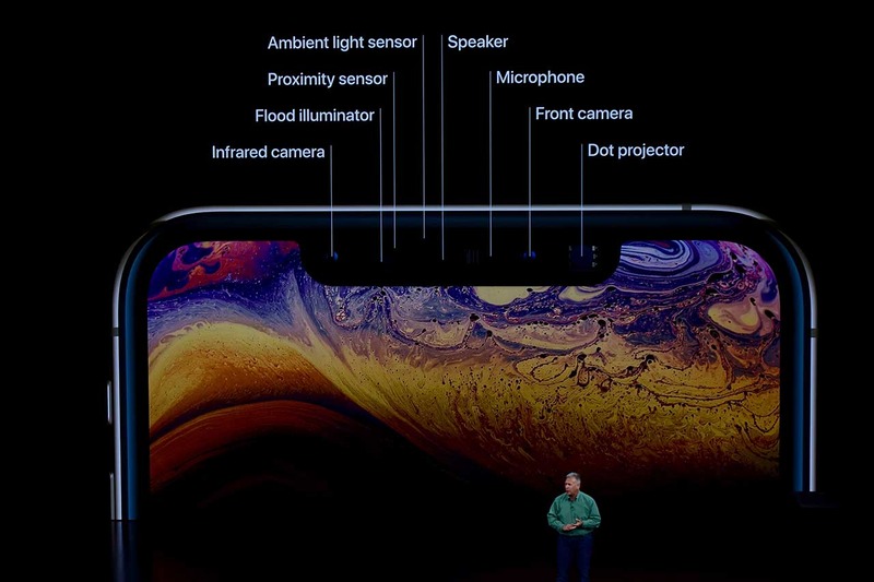 XS・XRシリーズにも「TrueDepth」が搭載に。構造はiPhone Xと変わらない