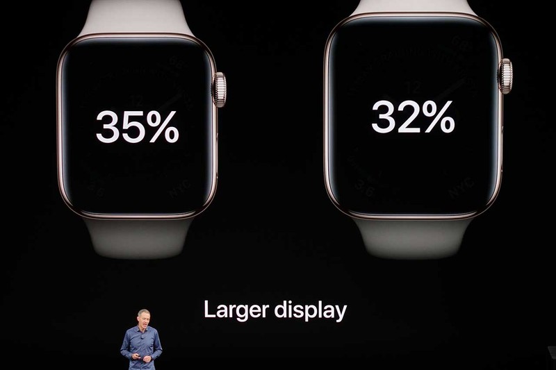 ディスプレイサイズが大きくなり、非常に見やすくなった。42mmを使っていた人が「今度は40mmでいいかも」と思うくらい、サイズ感が変わっている