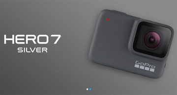 GoPro HERO7」登場。4K/60p撮影、Live配信。“HyperSmooth”手ぶれ補正 