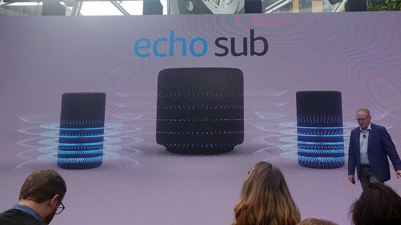 ワイヤレスサブウーファーの「Echo Sub」。この製品の販売こそ、Echoの高音質化に対する欲求の表れといえる
