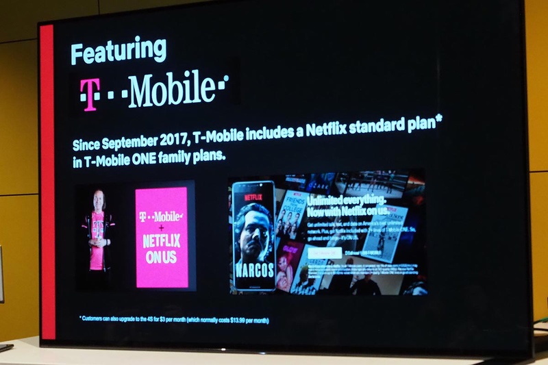 T-MobileがNetflixのスタンダードプランを利用できる通信プランを提供