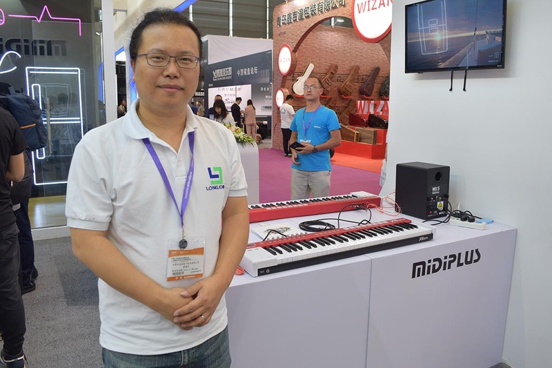 MiDiPlusの黄健恒社長