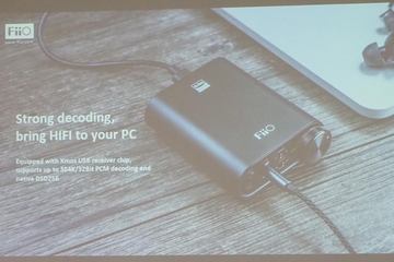 FiiO、小さなType-C USB DACアンプ「K3」。プレーヤー「M9」は