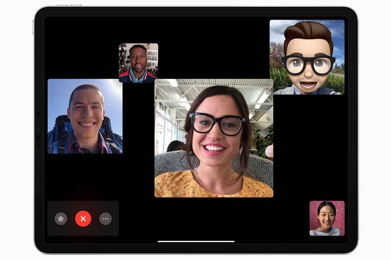 iOS 12.1でグループFaceTime