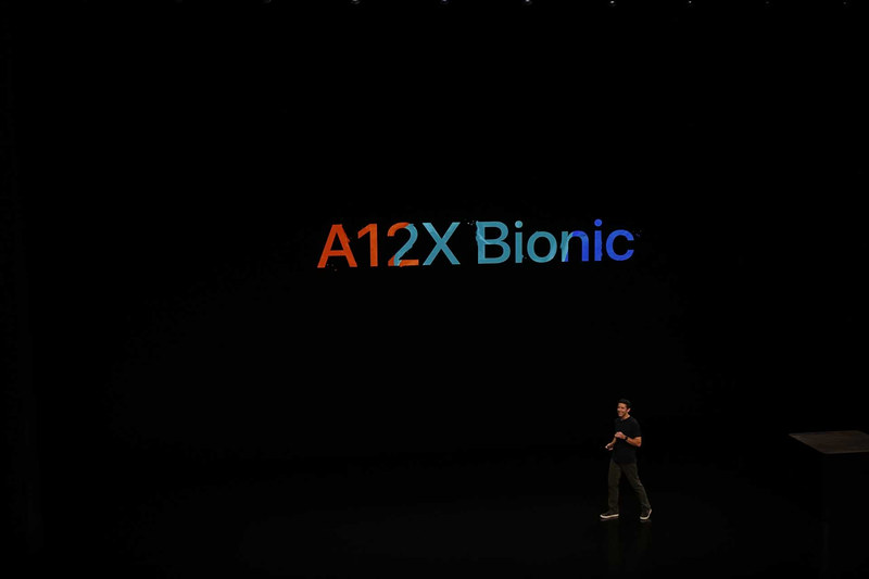 iPad Proのプロセッサーは「A12X Bionic」。iPhoneのプロセッサーの強化版だ