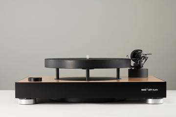 ターンテーブルが空中浮遊するアナログプレーヤー。約39.8万円 - AV Watch