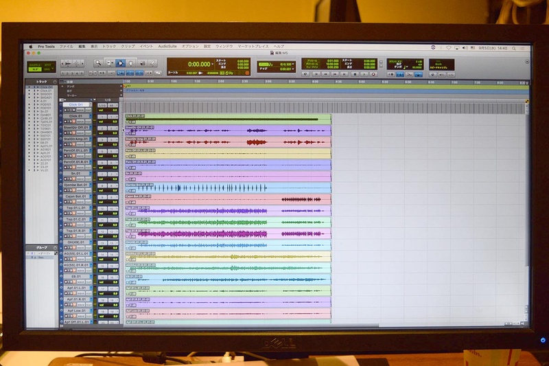 Pro Toolsも使用されていた