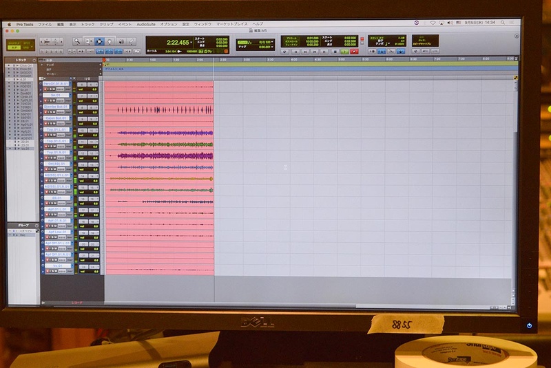 再生しながら全トラックをPro Toolsへ取り込む
