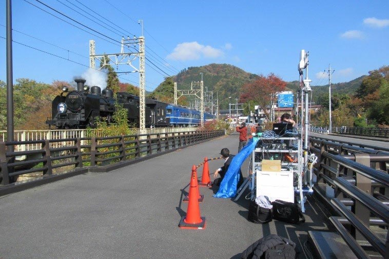 4.5GHz帯5Gを使った伝送試験